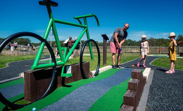 18 hole Crazy Golf fun